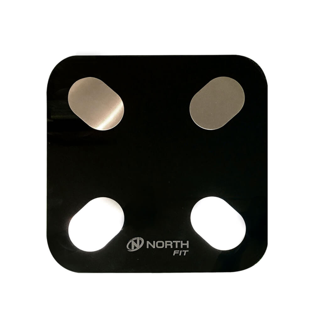 เครื่องชั่งน้ำหนักอัจฉริยะ NORTH FITNESS สีดำ